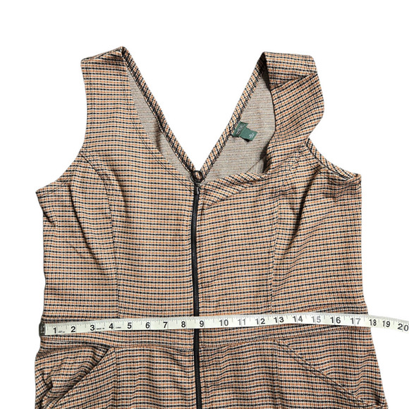 Wild Fable Brown Plaid Jumpsuit Size: XL - Picture 6 of 6